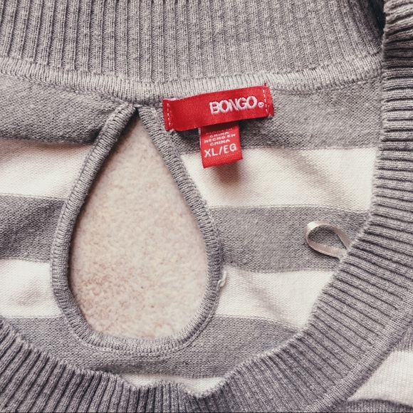 Striped Boho Sweater - Picture 4 of 4